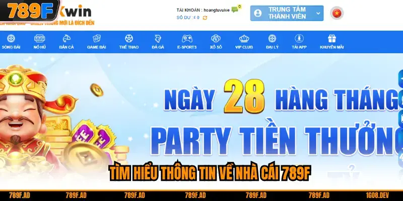 Tìm hiểu thông tin về nhà cái 789F